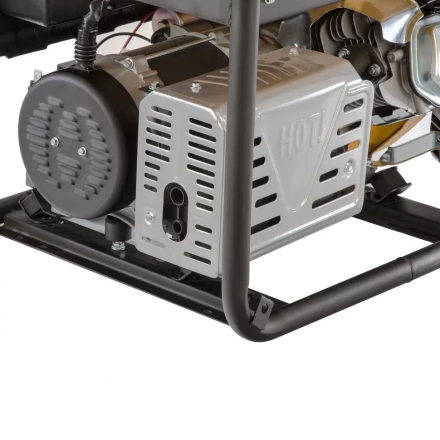 Генератор бензиновый PS 55 EA, 5.5 кВт, 230 В, 25 л, коннектор автоматики 5 PIN, электростартер Denzel 9468743 купить в Надыме