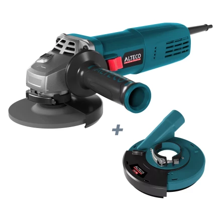 Угловая шлифмашина ALTECO AG 1400-125 ECS + Защитный кожух для пылеудаления ALTECO ADE 125 68946 купить в Надыме