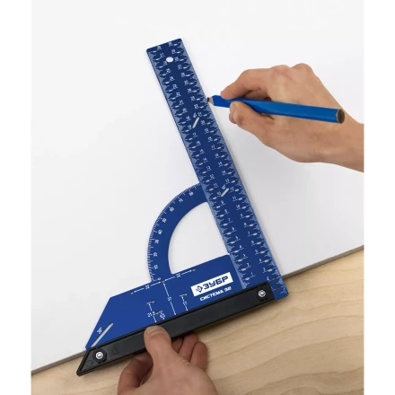 ЗУБР Система-32, разметочный мебельный угольник, Профессионал (34398-30) купить в Надыме