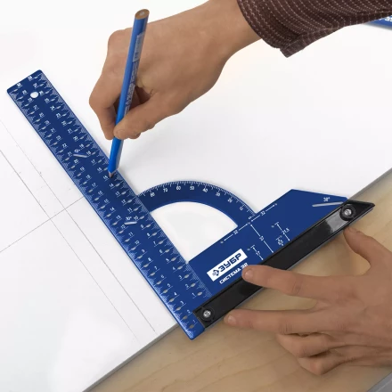 ЗУБР Система-32, разметочный мебельный угольник, Профессионал (34398-30) купить в Надыме
