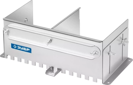 ЗУБР зуб 12*12 мм, до 600 мм, оцинкованная сталь, Раздвижная гребенка для плитки, ПРОФЕССИОНАЛ (08045-12) купить в Надыме