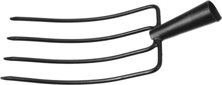 Вилы GRINDA кованые, навозные 4 круглых зубца, без черенка, 180х300мм 39720-4_z01 купить в Надыме