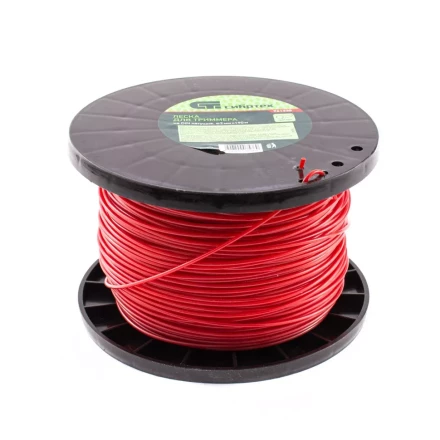 Леска для триммера круглая, на DIN катушке, 2 мм х 190 м, Россия Сибртех 961335 купить в Надыме