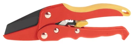 Секатор GRINDA двухкомпонентные,нейлоновые,фибергласс ручки,храповый механизм,прямые лезвия с упорной наковальней,205мм 8-423317_z01 купить в Надыме