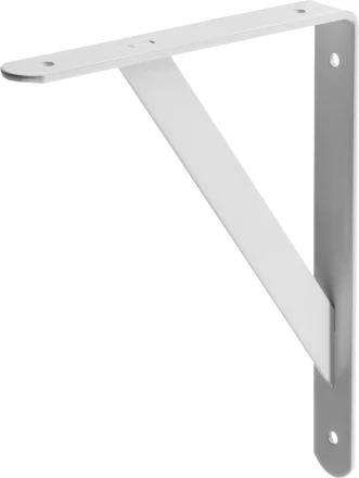 Уголок-кронштейн STAYER "MASTER", усиленный, 250х200х30х4мм, белый 37421-1 купить в Надыме