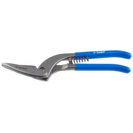 Ножницы по металлу цельнокованые ЗУБР "ПЕЛИКАН" 300мм, проходной рез, левые, твердость HRC 58-61 23013-30 купить в Надыме