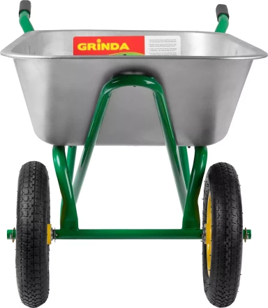 Тачка GRINDA строительная двухколесная, 110 литров 422394 купить в Надыме