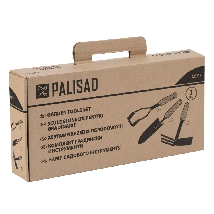 Набор садового инструмента Palisad 629117, деревянные рукоятки, 3 предмета купить в Надыме