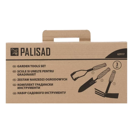 Набор садового инструмента Palisad 629117, деревянные рукоятки, 3 предмета купить в Надыме