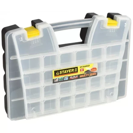 Органайзер двойной "PROMULTI-15" пластиковый, STAYER Professional 38037-15 купить в Надыме