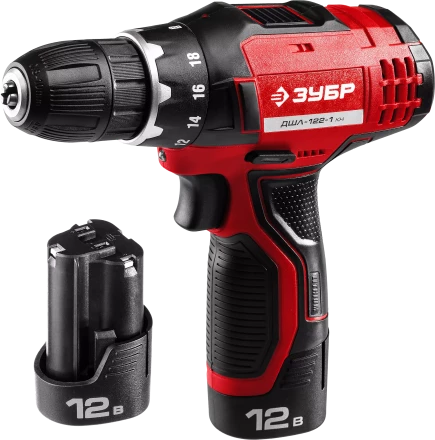 Дрель-шуруповерт 2 АКБ ДШЛ-122-1 КН серия МАСТЕР купить в Надыме