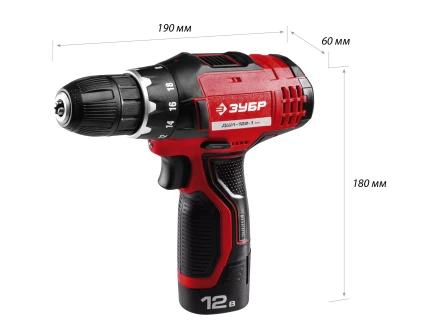 Дрель-шуруповерт 2 АКБ ДШЛ-122-1 КН серия МАСТЕР купить в Надыме