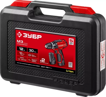 Дрель-шуруповерт 2 АКБ ДШЛ-122-1 КН серия МАСТЕР купить в Надыме