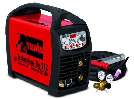 Сварочный аппарат Telwin TECHNOLOGY TIG 222 AC/DC HF/LIFT  TIG ACC купить в Надыме