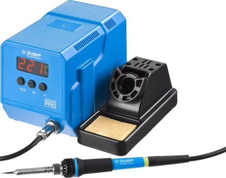 Паяльные станции низкотемпературные цифровые 50-480C серия ПРОФЕССИОНАЛ 55336 купить в Надыме