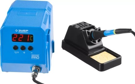 Паяльные станции низкотемпературные цифровые 50-480C серия ПРОФЕССИОНАЛ 55336 купить в Надыме