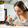 Набор для паяльных работ STAYER "PROFI" PROTerm, 55312-40-H5, паяльник 55300 + подставка + припой + жало сменное + канифоль, 40 Вт 55312-40-H5 купить в Надыме