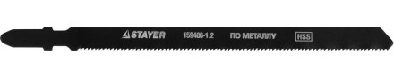 Полотна STAYER &quot;STANDARD&quot;, T318A, для эл.лобзиков, HSS, по цв. мeт, фрезер.развед, тонколист сталь, EU, T318A, 110/1,2мм, 2шт 159486-1.2 купить в Надыме