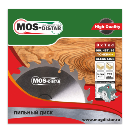 Пильный диск MOS-DISTAR (Cтандарт) тонкие PST2508030 купить в Надыме