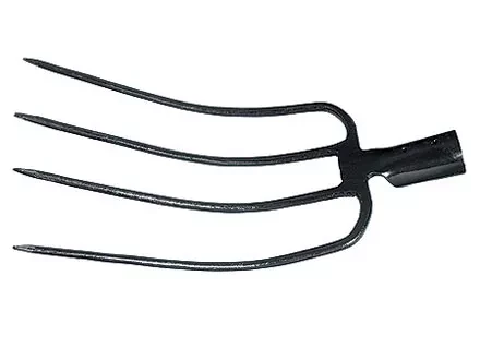 Вилы 4-х-рогие 235 х 330 мм без черенка сенные  СИБРТЕХ 63836 купить в Надыме