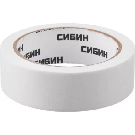 CИБИН. Малярная лента, креповая, 30мм х 25м 12111-30_z01 купить в Надыме