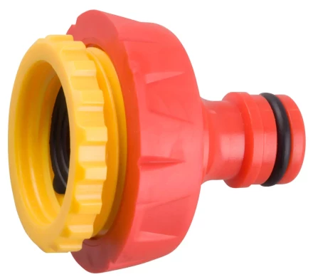 Адаптер GRINDA внешний "Premium", пластмассовый с TPR, 3/4"-1" 8-426406 купить в Надыме