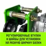 Тележка для мини тали электрической комбинированной HITCH РА1200 1200кг 220B (SZ086224) купить в Надыме