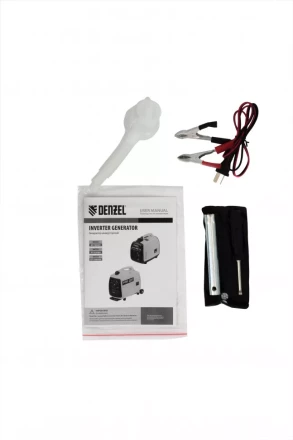 Генератор инверторный GT-2200iS, 2.2 кВт, 230 В, бак 4 л, закрытый корпус, ручной старт Denzel 94702 купить в Надыме