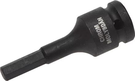 Торцовая головка KRAFTOOL "INDUSTRIE QUALITAT" ударная (1/2"), HEX, Cr-Mo, фосфатированная, H8 27950-08_z01 купить в Надыме