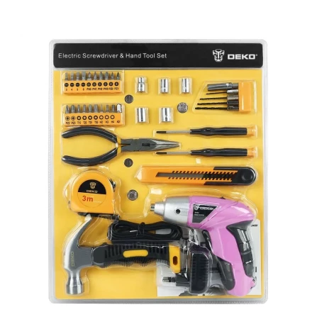 Отвертка аккумуляторная DEKO DKS4 и набор 36 Tools Kit, 063-4109 купить в Надыме