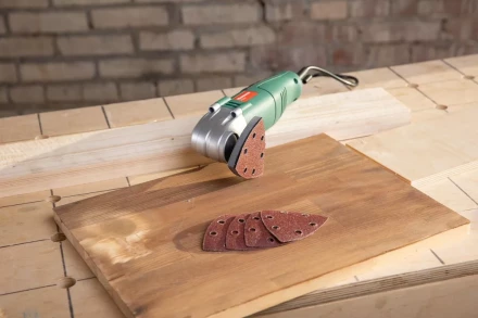 Лист шлифовальный HAMMER MF-AC 002 80 мм, Р 80, по дереву купить в Надыме