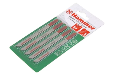 Пилки для лобзика HAMMER JG WD T101BR (5шт.) купить в Надыме