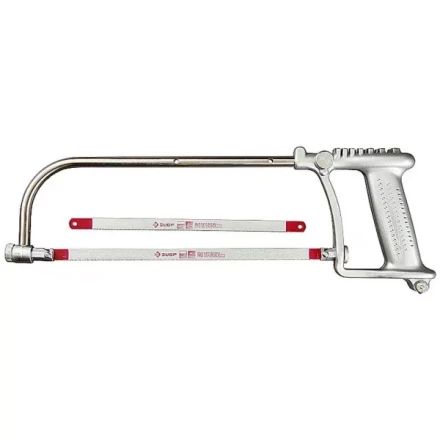 Набор ЗУБР Ножовка "СОЮЗ" многоф. 3-в-1: по металлу, кафелю, стеклу, приспособ. для отлома, в компл 2 полотна по металлу 4-15727 купить в Надыме