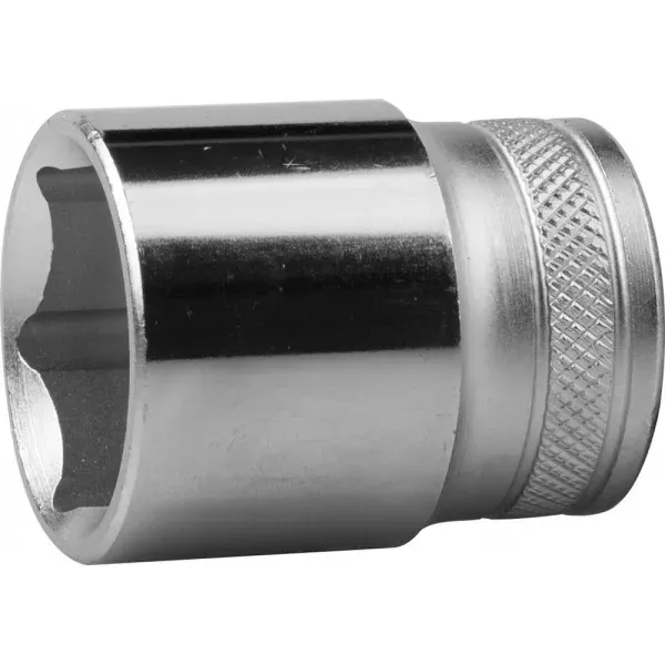 Торцовая головка KRAFTOOL "INDUSTRIE QUALITAT", Cr-V, FLANK, хромосатинированная, 1/2", 26 мм 27805-26_z01 купить в Надыме