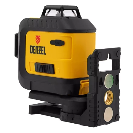 Лазерный уровень мультипризм. LXI 360-2 Green, 30 м, 520 нм, акк. Li 2800 mAh, резьба 1/4"// Denzel 35078 купить в Надыме