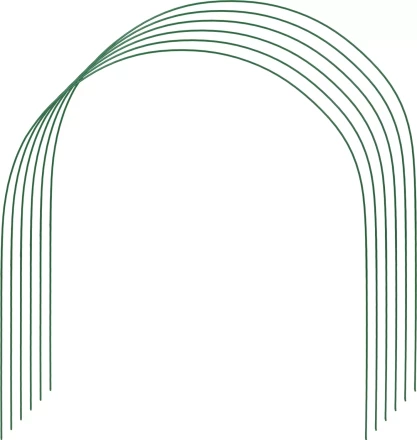 Дуги для парника GRINDA проволочные 2,2м, 6шт 422311-85-90 купить в Надыме