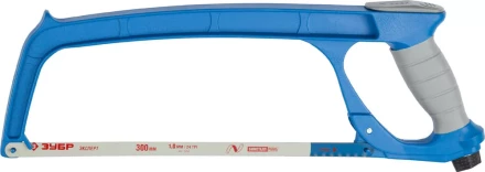 Ножовка по металлу ЗУБР ПРО-500, цельнолитая, обрезиненная рукоятка, натяжение 100 кг, 300 мм 15776_z01 купить в Надыме