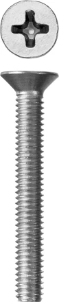Винт ЗУБР "МАСТЕР" DIN 965, класс прочности 4.8, оцинкованный, M4x30мм, 5кг 303110-04-030 купить в Надыме