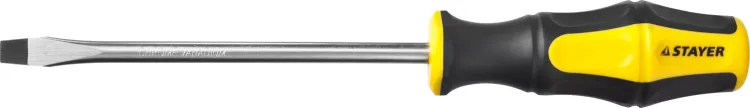 Отвертка STAYER "MASTER" "HERCULES", Сr-V, противоскользящая рукоятка, SL8,0x150мм 25051-08-15_z02 купить в Надыме