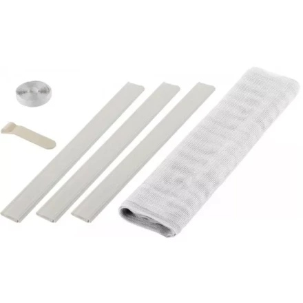 Сетка STAYER "COMFORT" противомоскитная для двери, с крепежной лентой и грузиками, ПЭТ, белая, 1,0 х 2,2 м 12500-10-22 купить в Надыме
