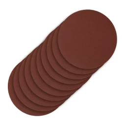 Круг абразивный на ворсовой подложке под "липучку", P 320, 125 мм, 10 шт Сибртех 738737