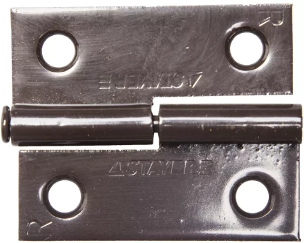 Петля дверная STAYER "MASTER" разъемная, цвет коричневый, правая, 50мм 37613-50-3R купить в Надыме