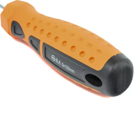 Отвертка "Point", SL8,0 х 150 мм, CrV, 2-х компонентная рукоятка Sparta 11770 купить в Надыме