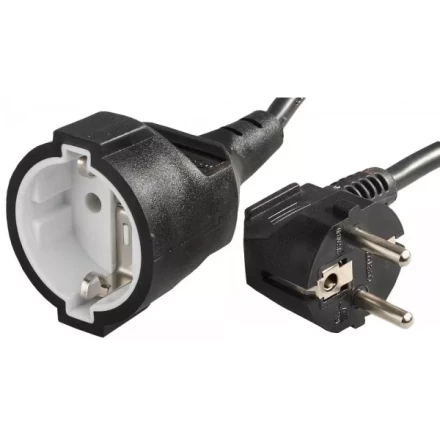 Удлинитель-шнур, 15 м, 2200 Вт, 1 гнездо, ПВС 3x1 мм2, СВЕТОЗАР SV-55013-15 купить в Надыме