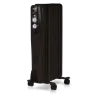 Маслянный радиатор обогреватель электрический BALLU Classic black BOH/CL-07BRN 1500 купить в Надыме