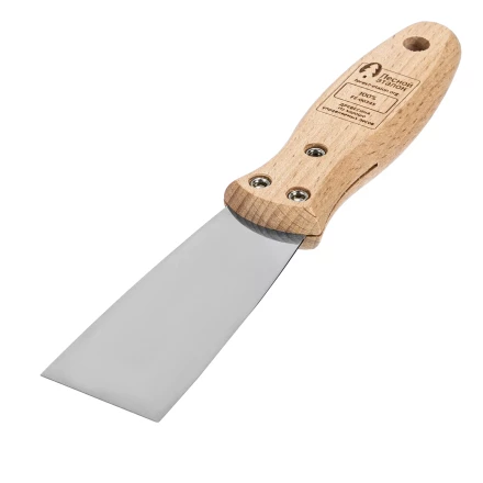 Шпательная лопатка из нержавеющей стали, 40 мм, буковая рукоятка, EFP Matrix 85610 купить в Надыме