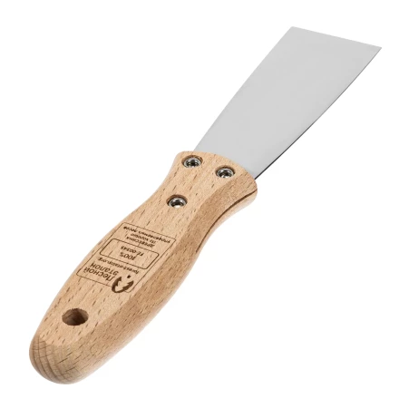 Шпательная лопатка из нержавеющей стали, 40 мм, буковая рукоятка, EFP Matrix 85610 купить в Надыме