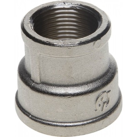 Муфта GENERAL FITTINGS переходная, никелированная латунь, 3/4&quot;-1&quot; 51092-3/4-1 купить в Надыме