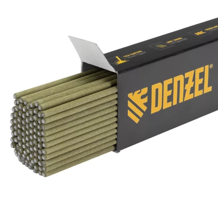 Электроды Denzel DER-46 Goldline, диам. 3 мм, 2,5 кг, рутил-целлюлозное покрытие 97506 купить в Надыме