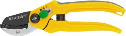 Секатор, 185мм, пружина возвратная, с наковальней, обрезиненные 2-х-компонентные пластиковые ручки  PALISAD-LUXE 60538 купить в Надыме